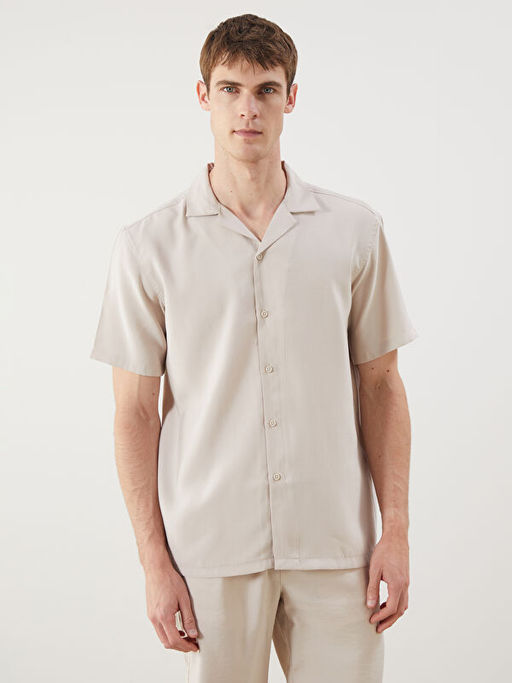 Regular Fit K?sa Kollu Arm?rl? Erkek G?mlek