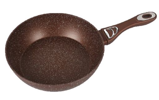 Сковорода 22 см BK-7844 глубокая DARK CHOCOLATE (8)