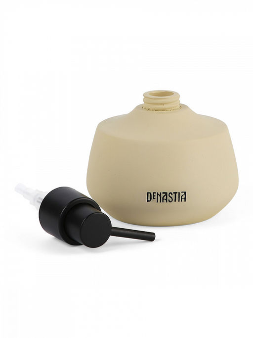 Диспенсер для жидкого мыла 370мл жёлтый полирезина - Denastia фото 3