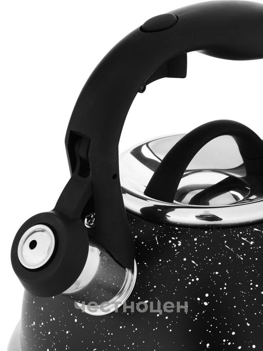 Чайник для плиты 3,0л НМ 5568/1 со свистком - Hoffmann фото 2