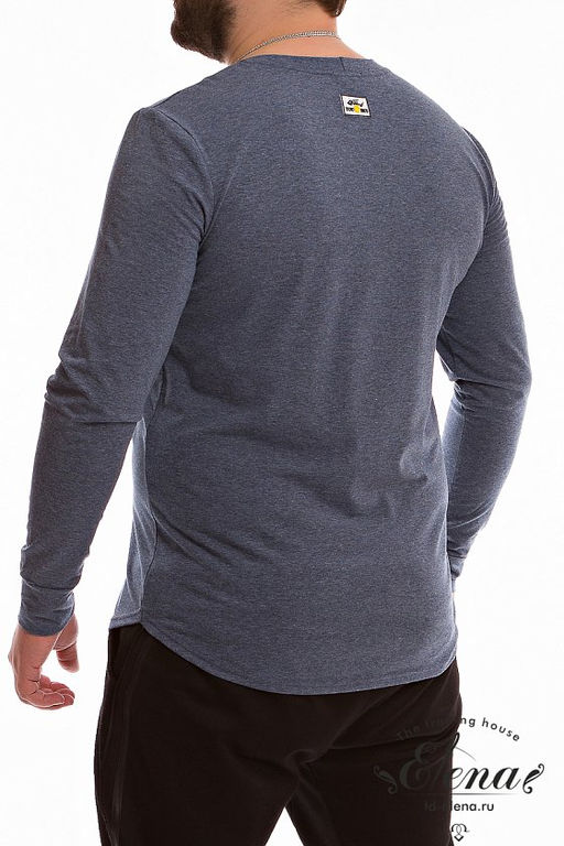 Лонгслив М12114а Индиго - Елена фото 4