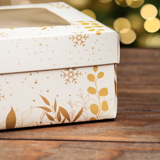 Цена за 5 шт. Коробка складная, крышка-дно, с окном Счастливых каникул 24 х 17 х 8 см - UPAK LAND фото 3