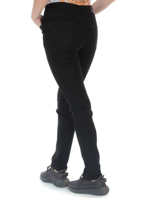 M-014 BLACK Джинсы женские плотные