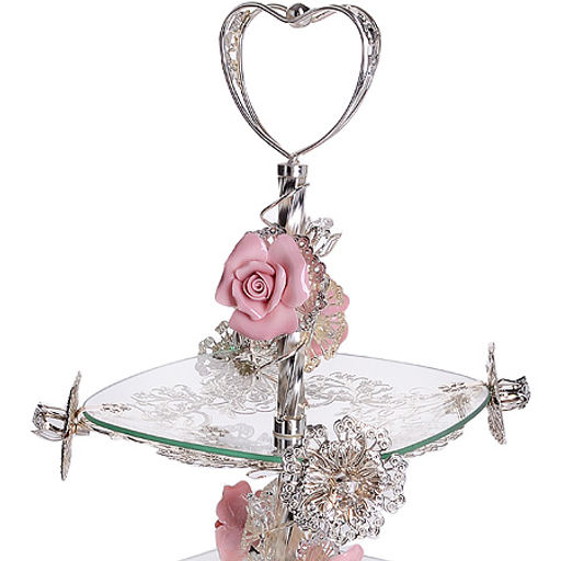 30823 Конфетница 2-х ярус 31,5х31,5х52см MB (х8) - Mayer&boch фото 3