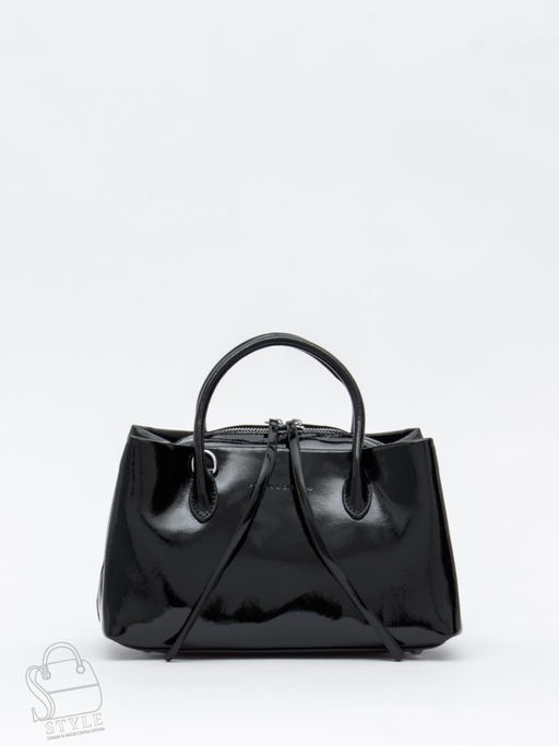 Сумка женская кожаная 5786P black Polina&Eiterou