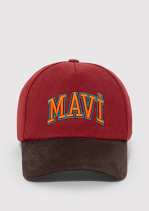 Mavi Logo Bask?l? Bordo Sapka фото 3