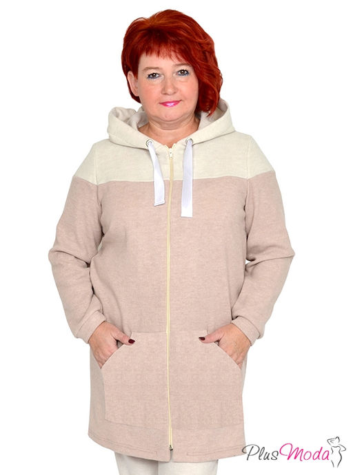 Толстовка Модель №1427 размеры 44-84 - Plusmoda фото 2