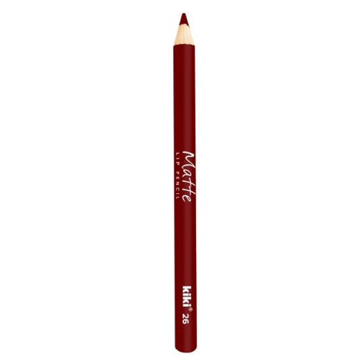 KIKI Карандаш для губ MATTE 26 бордовый фото 2