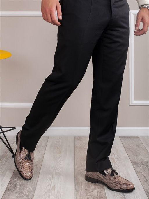 Лоферы мужские стильные легкие из натуральной кожи 28255-00 Бежевый - Piniolo фото 3