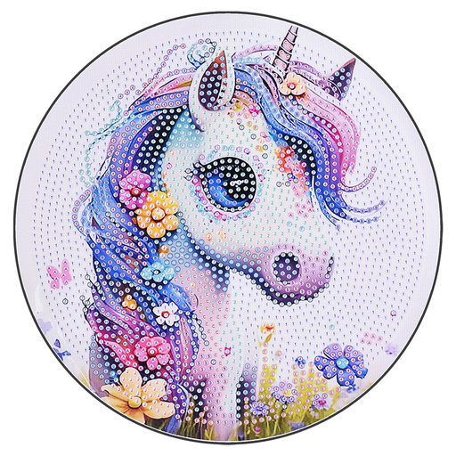 Мозаика алмазная "Девочка Анимэ" 20см