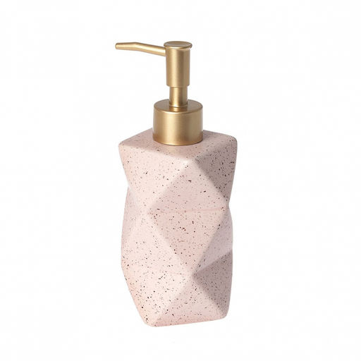 Диспенсер для жидкого мыла "Coral sand", керамика, матовое золото арт. 75021