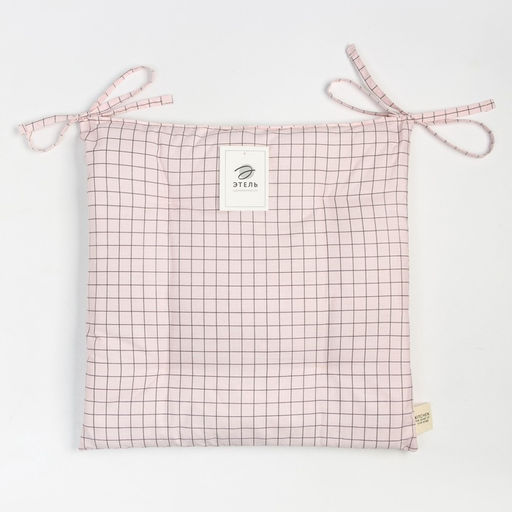 Цена за 2 шт. Подушка Этель «Клетка» 42×42 см, 80% хл, 20% пэ, сатин 110 г/м²