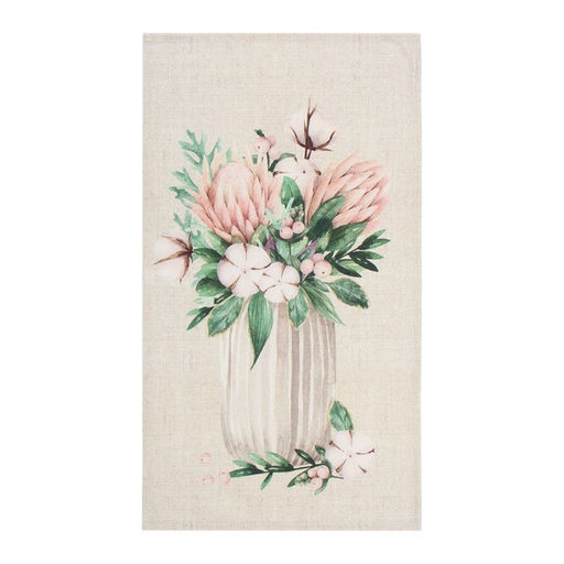 Набор полотенец Этель Букеты 45х60см - 3 шт, репс 167г/м2, 100 % хл  фото 2