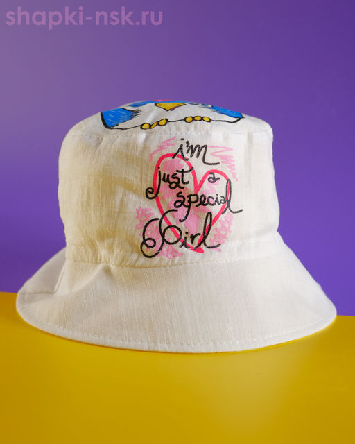 DC3-2001 Панама для девочки хлопок (48)