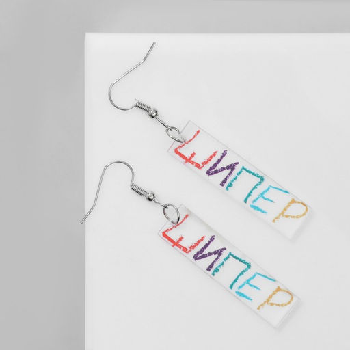 Серьги акриловые «Шиппер», цветные