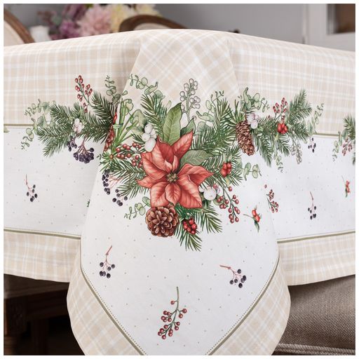 СКАТЕРТЬ CELEBRATION 140Х180СМ ,БЕЖЕВЫЙ, 100 - Lefard фото 3