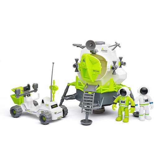 Космический корабль "Апполон и космо мобиль" в коробке