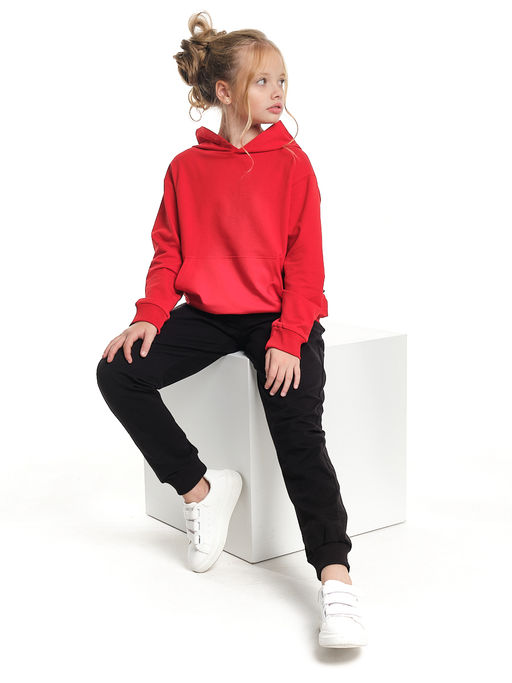 Спортивный костюм для девочки подростка 22-9818 красный - Mini maxi фото 7