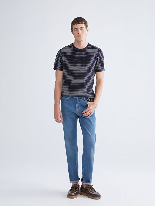 790 Rahat Kal?p Erkek Jean Pantolon