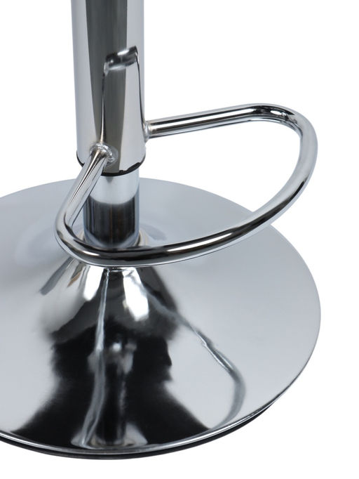 Комплект барных стульев «Клик Мебель», с подъёмным механизмом, с прострочкой, искусственная кожа, цвет чёрный, 2 шт.