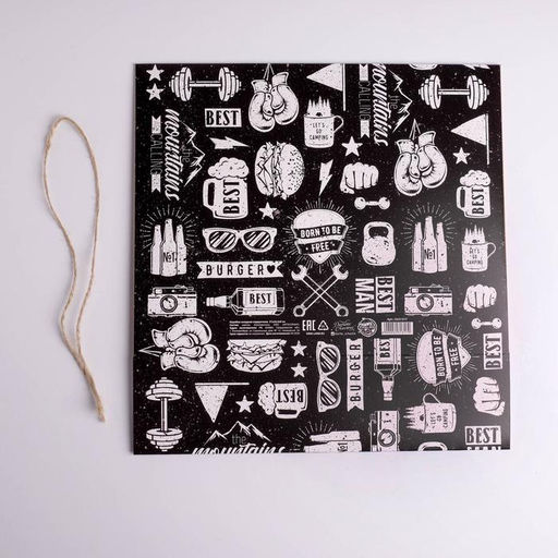 Цена за 2 шт. Коробка подарочная складная, упаковка, Мужская, 31?24.5?8 см