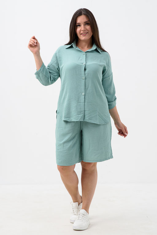 Комплект женский (рубашка+шорты) 52523