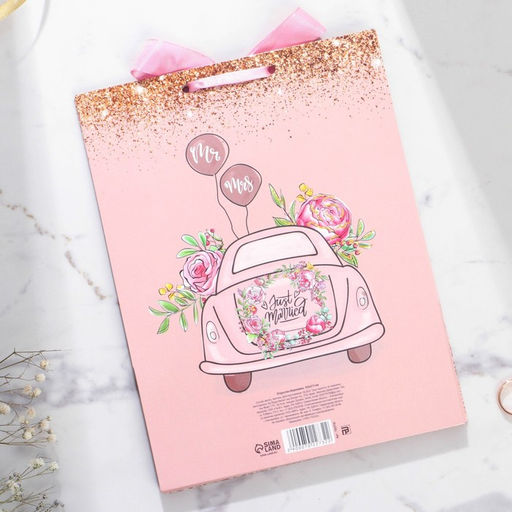 Конверт для денег на свадьбу, открытка, 6 листов «Нежность»