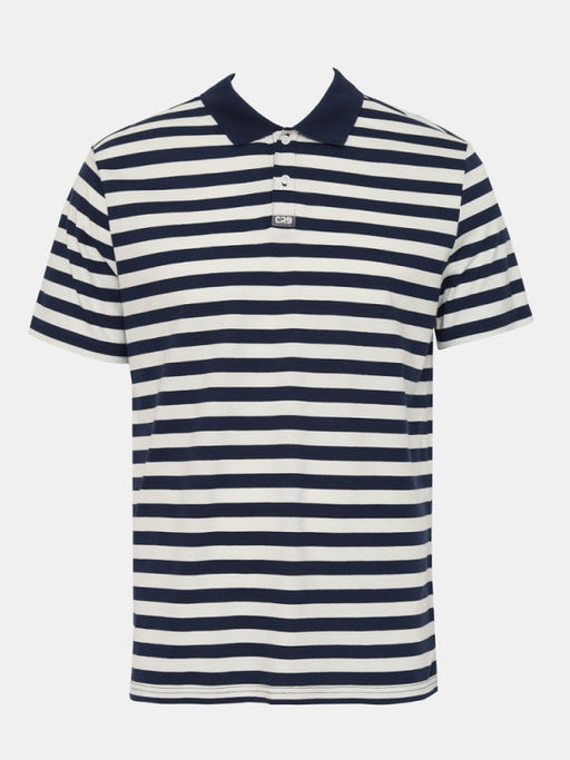 CRB wear/CWSM 60369-41 Рубашка-поло мужская,темно-синий/Ex.Cherubino  фото 4