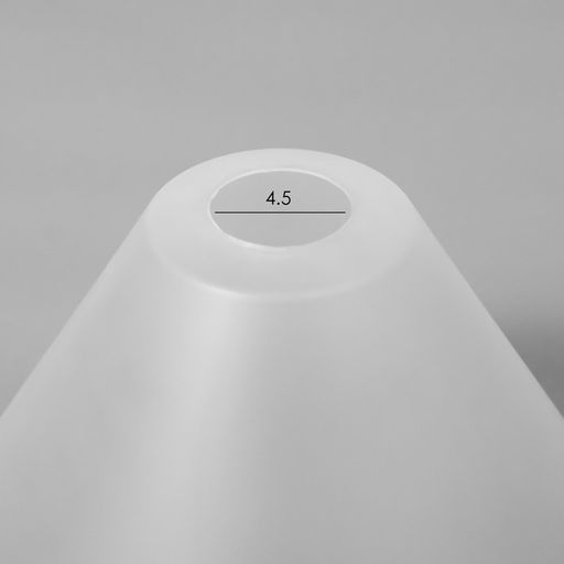 Плафон "Конус" Е27 прозрачный 25х25х15см