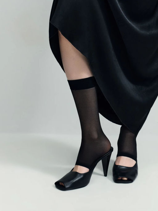 Гольфы капроновые без пальцев / Zarina фото 2