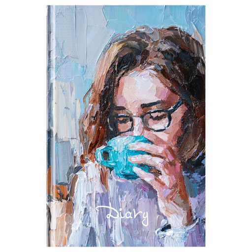 Ежедневник BG недатир. А5 160л. "Кофе-брейк" (ЕН5т160_лм 12406) матовая ламинация