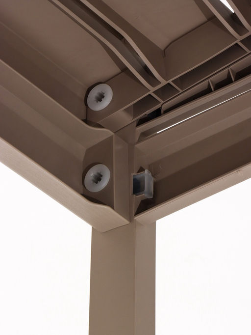 Набор садовой мебели «Евпатория»: 2 кресла, стол, двухместный диван, бежевый