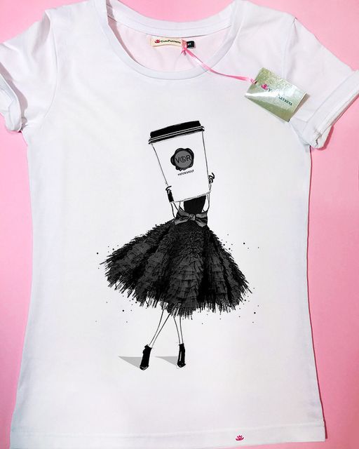 Эксклюзивная футболка Yana Pletneva упаковка плотный Zip пакет!