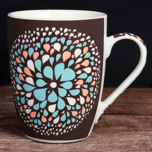 Кружка 400 мл Орнамент / D619 /уп 12/72/ - ГалеонТрейд фото 5