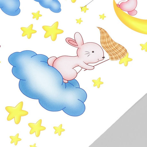 Интерьерная наклейка «Зайки», 30×50 см