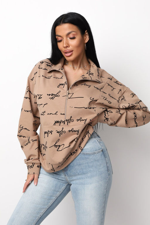 Толстовка зип женская ХЗ01