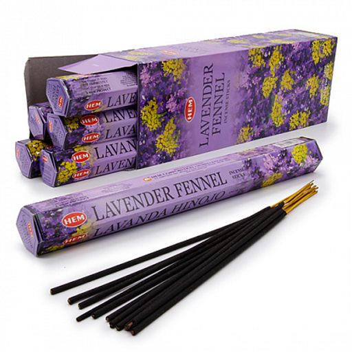 Благовония HEM LAVENDER FENNEL Лаванда фенхель уп-6шт