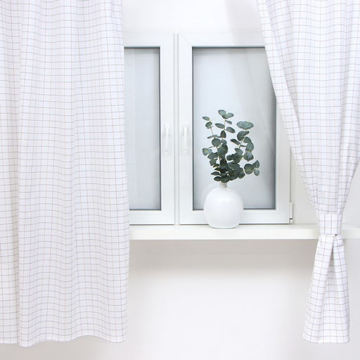 Шторы кухонные Этель Harmony 150х180см, 100% хл, рогожка 186 г/м2  фото 3