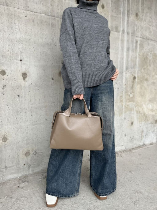 Женская кожаная сумка тоут 3120 Хаки