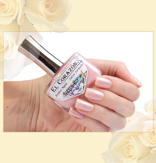 El Corazon 423/ 2 active Bio-gel/Shimmer светло-розовый