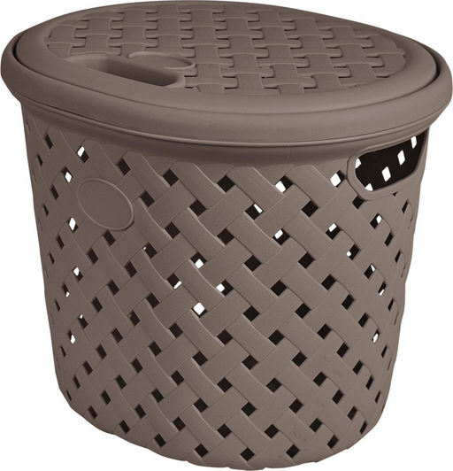 Корзина для белья РОГОЖКА, Rattan 14 л арт.KL4088