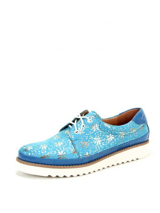 Туфли полуботинки EDART 103.man w.blue2