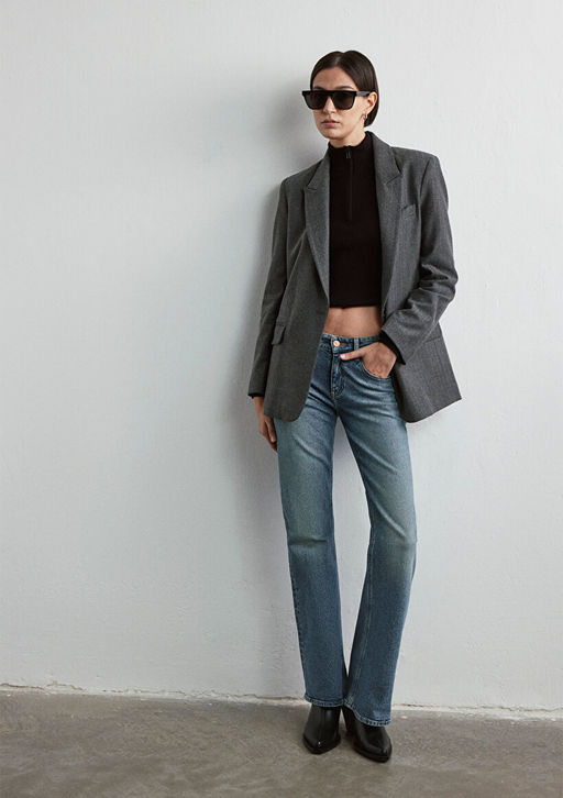 Isabella Iconic Z?mparal? Indigo Mavisi Jean Pantolon