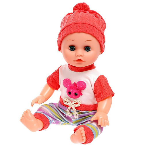 Пупс функциональный «Малыш» с аксессуарами, пьёт, писает