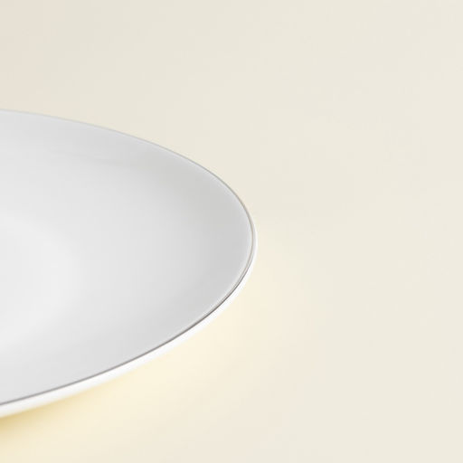 Тарелка для подачи SL Home «Каскарон», 25.4×18.5×2.5 см, овальная, костяной фарфор, белая