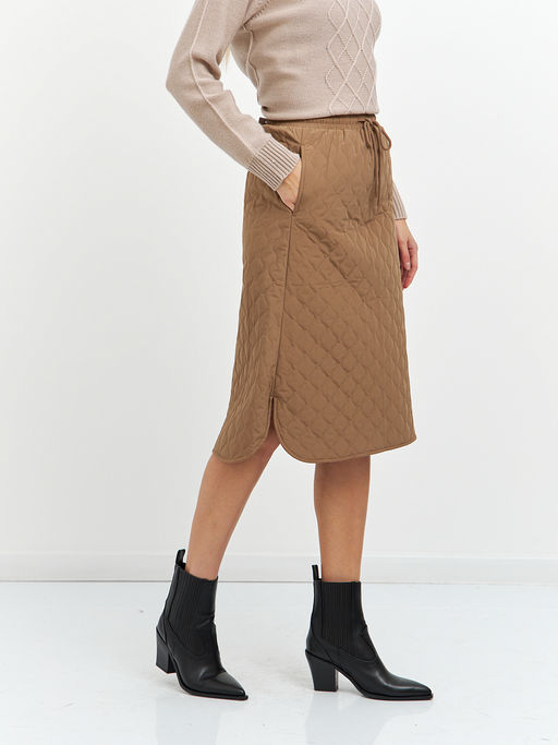 юбка стеганая с разрезами по бокам - Glenfield фото 3