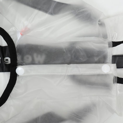 Дождевик-комбинезон для собак, р-р 4ХL (ДС 50, ОГ 76,5, ОШ 56 см, вес 26-40 кг), прозрачный - Simaland фото 25