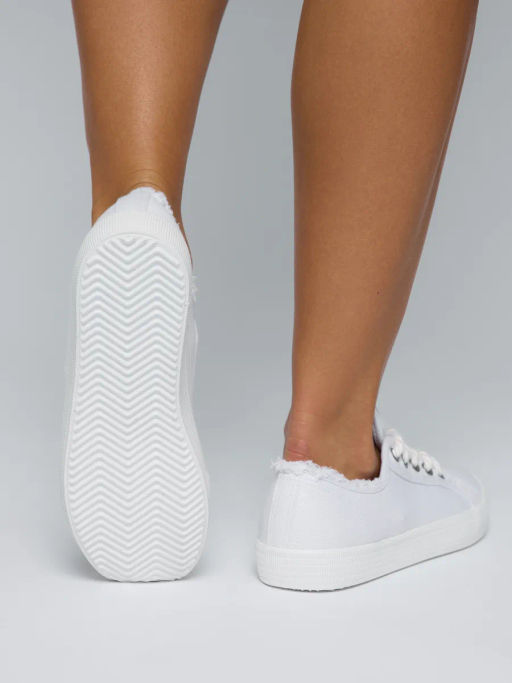 Кеды жен., белые, текс 7025-5 - S&I фото 6