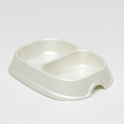 Цена за 2 шт. Миска 2200 мл, белая перламутровая - Simaland фото 3