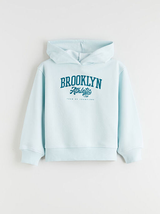 Kap??onlu K?z ?ocuk Sweatshirt